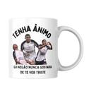 Caneca Corinthians Gui Negão Tenha Ânimo Motivacional Timão