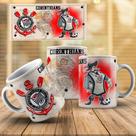 Caneca Corinthians Personalizada 325ml Escudo Oficial e Alma Corinthiana