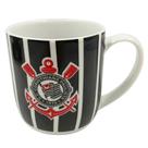 Caneca corinthians porcelana 360 ml oficial licenciado café