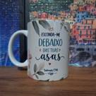 Caneca Cristã Escondeme Debaixo De Tuas Asas Salmos 17.8