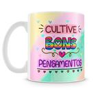 Caneca Cultive Bons Pensamentos - Cerâmica 325ml