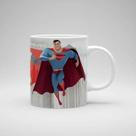 Caneca Dc Superman Flash Shazam Batman Coringa Arlequina Branco Superman 2