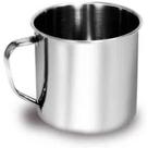 Caneca de Aço inox 180ml Café Chá Suco água Brilhante Linda e Reforçada
