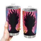 Caneca de aço inoxidável Travel Tumbler Oasisdream 600ml