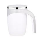 Caneca de agitação automática Gainty 380mL com tampa de aço inoxidável