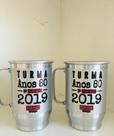Caneca de alumínio estampas variadas, 350ml