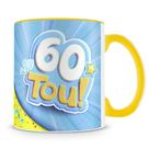 Caneca de Aniversário 60 Anos Azul - Presente Especial Caneca de Aniversário 60 Anos Azul - Presente Especial