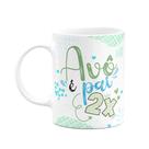 Caneca de Avós - Avô é pai 2x duas vezes - 325ml