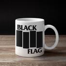 Caneca De Bandas De Rock Black Flag Mugs Metal