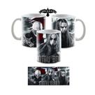 Caneca De Bandas Rock Goticos Dimmu Borgir Black Metal Logo