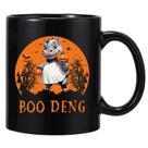 Caneca de café Boo-Deng Halloween Ceramic 350ml Hippo Ghost Des