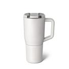 Caneca de café BrüMate Müv 750ml isolada com alça e tampa de aço inoxidável