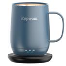 Caneca de café com aquecimento automático Kepwam 470ml Smart Temperature Control