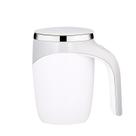 Caneca de café de agitação automática recarregável de aço inoxidável