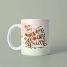 Caneca de Café e Chá de Cerâmica Personalizada Sublimação 325ml