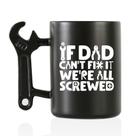 Caneca de café Onebttl, 400 ml, alça de cerâmica, presente Caneca de café Onebttl, 400 ml, alça de cerâmica, presente