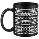 Caneca de café PYYEBFS 11 oz Hidden Message Ceramic Gag