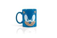 Caneca de café Sonic The Hedgehog Blue Ceramic 473mL