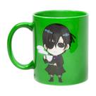 Caneca de café Surreal Entertainment Black Butler Green Logo
