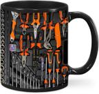 Caneca de café Toolbox Design Ceramic 350ml com alça preta