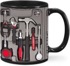 Caneca de café Toolbox Design Ceramic 350ml com alça preta