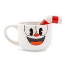 Caneca de café Toynk Cuphead Ceramic com canudo 600mL