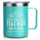 Caneca de café Tumbler Cup Teacher Gifts em aço inoxidável Frerdui