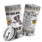 Caneca de café Tumbler Oasisdream 600 ml com estampa de cachorro