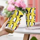 Caneca de café Tumbler Oasisdream 600 ml com estampa de pinguim