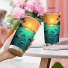 Caneca de café Tumbler Oasisdream 600mL de aço inoxidável
