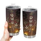 Caneca de café Tumbler Oasisdream 600mL de aço inoxidável