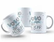 Caneca de Cerâmia Personalizada 325ml Presente Avós Amorosos Caneca de Cerâmia Personalizada 325ml Presente Avós Amorosos