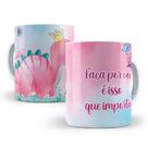 Caneca de Cerâmica 325ml Dinossauro Motivacional