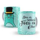 Caneca de Cerâmica 325ml Foca Focada Caneca de Cerâmica 325ml Foca Focada