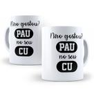 Caneca de Cerâmica 325ml Frases Boca Suja Caneca de Cerâmica 325ml Frases Boca Suja