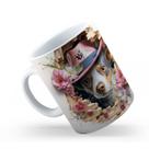 Caneca de Cerâmica 325ml Gatos e Dogs 3D