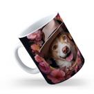 Caneca de Cerâmica 325ml Gatos e Dogs 3D