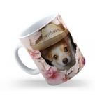 Caneca de Cerâmica 325ml Gatos e Dogs 3D