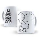 Caneca de Cerâmica 325ml Kama Sutra Chibis Caneca de Cerâmica 325ml Kama Sutra Chibis