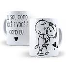 Caneca de Cerâmica 325ml Kama Sutra Chibis Caneca de Cerâmica 325ml Kama Sutra Chibis