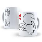 Caneca de Cerâmica 325ml Kama Sutra Chibis Caneca de Cerâmica 325ml Kama Sutra Chibis