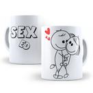 Caneca de Cerâmica 325ml Kama Sutra Chibis Caneca de Cerâmica 325ml Kama Sutra Chibis