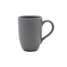 Caneca De Cerâmica 350ml Flat Chumbo Acetinado Oxford