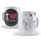 Caneca de Cerâmica Branca 325ml I Love Pet
