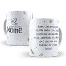 Caneca de Cerâmica Branca Personalizada 325ml Tema Crisma Caneca de Cerâmica Branca Personalizada 325ml Tema Crisma