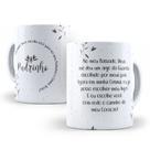Caneca de Cerâmica Branca Personalizada 325ml Tema Crisma Caneca de Cerâmica Branca Personalizada 325ml Tema Crisma