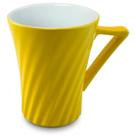Caneca de Cerâmica Ceraflame Twist Tulipa Amarela 300ml
