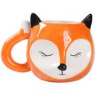 Caneca de cerâmica Cute Fox Design 550ml