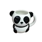 Caneca de cerâmica Cute Panda Animal Shaped 350ml para café