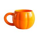 Caneca De Cerâmica De Abóbora De Halloween 400ml, Caneca Decorativa Fofa Para Mesa De Aniversário